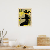 DIVAN JAPONAIS 1894アンリトゥールーズロートレックフランスの ポスター (キッチン)