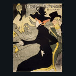 Divan Japonais Toulouse-Lautrec Vintage Art ポスター<br><div class="desc">French illustrator Henri de Toulouse-Lautrec's advertisement sketch painting</div>
