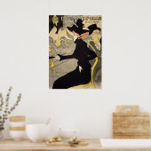 Divan Japonais Toulouse-Lautrec Vintage Art ポスター (キッチン)
