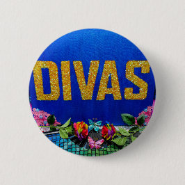 Divas LGBTQ+ピンボタン 缶バッジ
