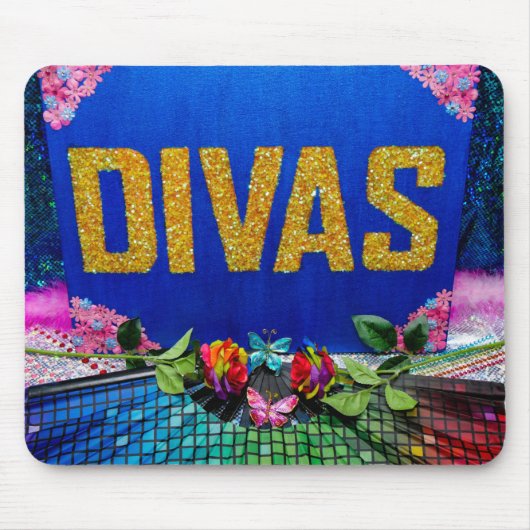 Divas LGBTQ+マウスパッド マウスパッド (正面)