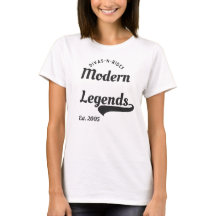 Divas-N-Rides Legends短モダン袖Tシャツ