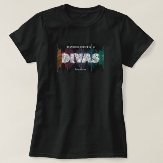 DIVAS Tシャツ (デザイン正面)