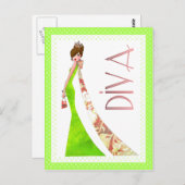 DIVAtudeのポストカード! ポストカード (正面/裏面)