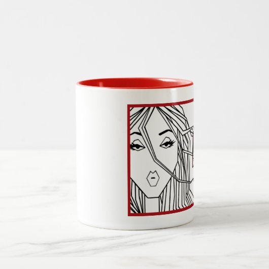 「DIVAtudeの拡張」マグス ツートーンマグカップ (中央)