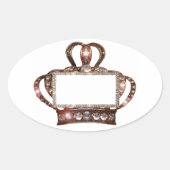 DIVAtudeを使用したラベルの編成 楕円形シール (正面)