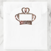 DIVAtudeを使用したラベルの編成 楕円形シール (バッグ)