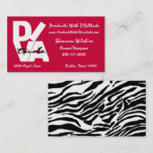 "DIVAtude" 名刺 (正面/裏面)