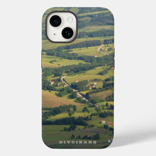 Divcibare グリーン Case-Mate iPhone カバー (裏面)