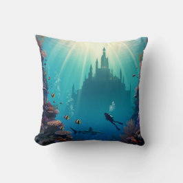 Dive a secret reef クッション