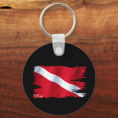 Dive Flagコレクション キーホルダー (正面)