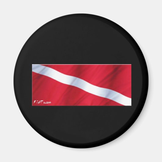 Dive Flagコレクション マグネット (正面)