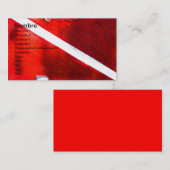 DIVE FLAG 名刺 (正面/裏面)
