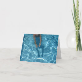 "Dive In" - Notecard カード