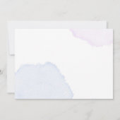 Dive Into Five Mermaid Girl 5誕生日写真 招待状 (裏面)