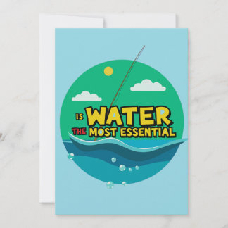 Dive into Our Big Day 招待状