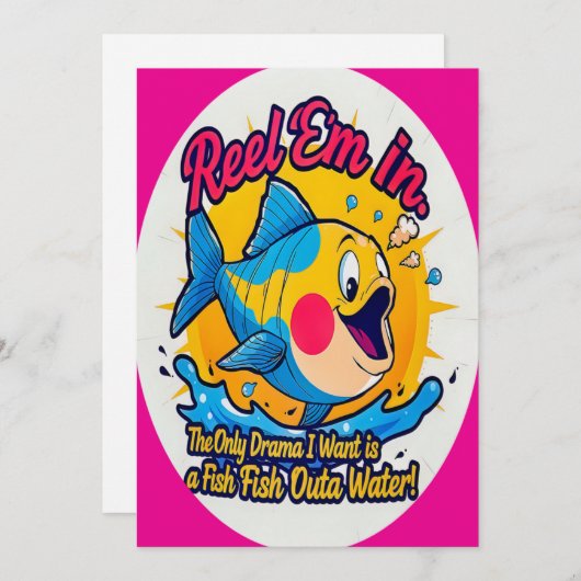 Dive into the Adventure 招待状 (正面/裏面)