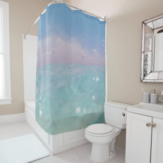 Dive into the Caribbean Sea 3 シャワーカーテン (インサイチュ)