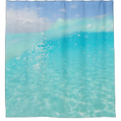 Dive into the Caribbean Sea Bliss 2 シャワーカーテン (正面)