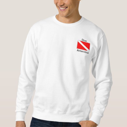 Dive McMurdo Station, Antarctica Sweatshirt スウェットシャツ (正面)
