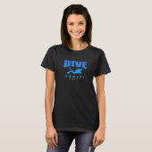 Dive Tahiti Scuba Diving at Tahiti Scuba Diver Tシャツ (正面フル)