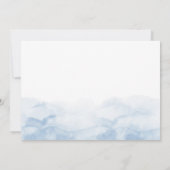 Dive To Five Mermaid 5th Birthday Party Photo 招待状 (裏面)