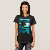 Dive Undersea Scuba Snorkeling Seascape for Diving Tシャツ (正面フル)