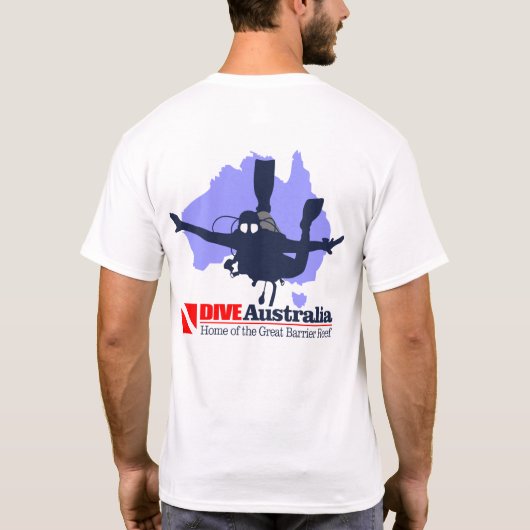DIVEAustralia 2 Tシャツ (裏面)