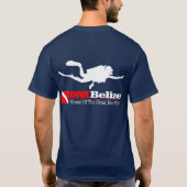 DIVEBelizes Tシャツ (裏面)
