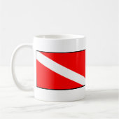 Divemaster コーヒーマグカップ (左)