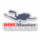 DIVEMaster シール (正面)