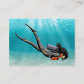 Divemaster 名刺 (裏面)