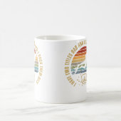 Diver And Dad Funny Scuba Diving コーヒーマグカップ (中央)