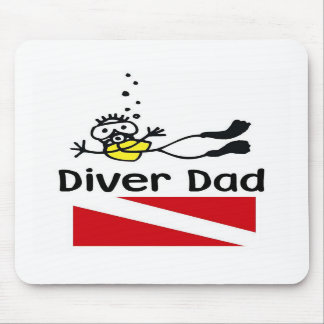 Diver Dad マウスパッド