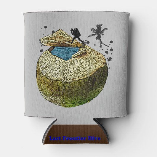 Diver dives into Coconut 缶クーラー (正面)