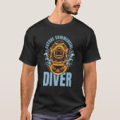 Diver Future Dive Scuba Snorkeling Commercial Div Tシャツ (正面)