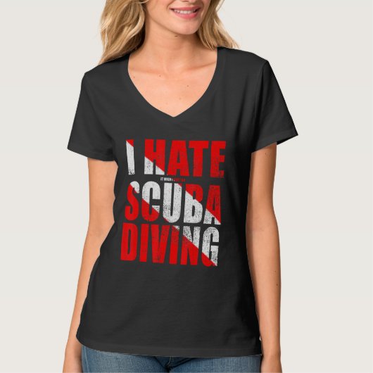 Diver Snorkeling Diving Sport Vacation  1 Tシャツ (正面)