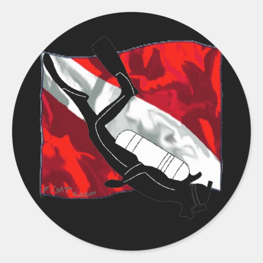 DiverDownコレクション ラウンドシール (正面)