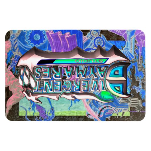 Divergent Daymares Flexible Photo Magnet マグネット (横)