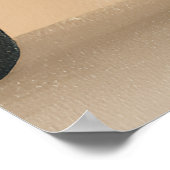 Diverse Friends Sitting Together Cozy Illustration ポスター (角)