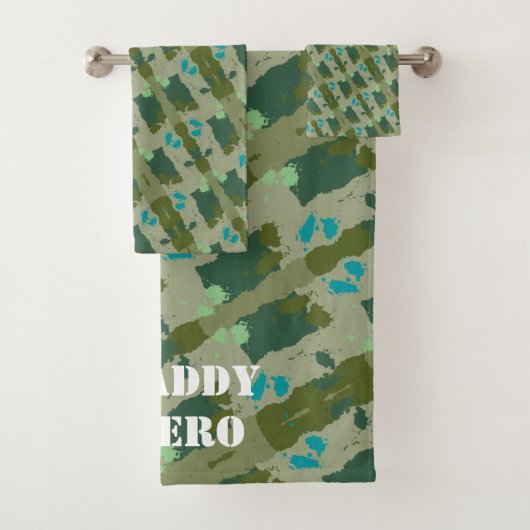 Diverse green colors background バスタオルセット (インサイチュ)