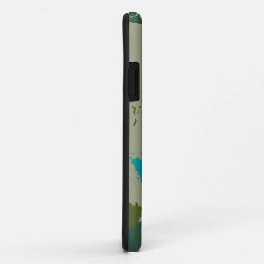 Diverse green colors background Case-Mate iPhoneケース (裏面/右)