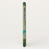 Diverse green colors background Case-Mate iPhoneケース (裏面/左)