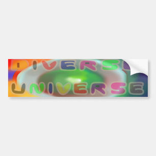 Diverse Universeバンパーステッカー バンパーステッカー