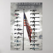 Diversified portfolio gun poster ポスター (正面)