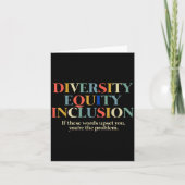 Diversity Equity Inclusion カード (正面)