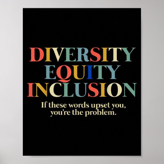 Diversity Equity Inclusion  ポスター (正面)