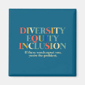 Diversity Equity Inclusion マグネット (正面)