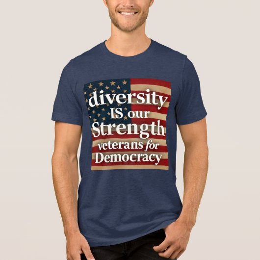 Diversity Is Our Strength トライブレンドＴシャツ (正面)
