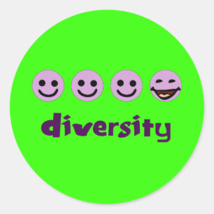 Diversity Purpsスタンプ ラウンドシール
